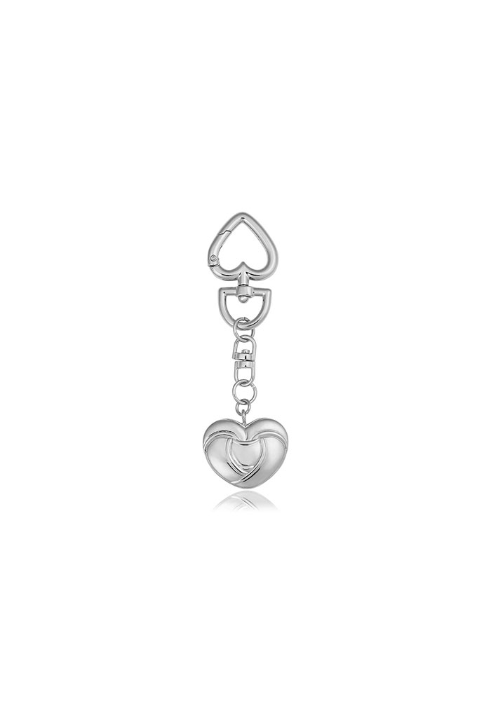 23SS &#039;COLOR CLASSIC&#039; HEART KEY RING (Silver)(1-2일 안으로 출고)